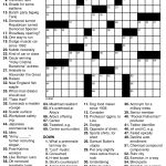 Beekeeper Crosswords   Printable Crossword Puzzle With Answers