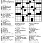 Beekeeper Crosswords   Printable Crossword With Solutions