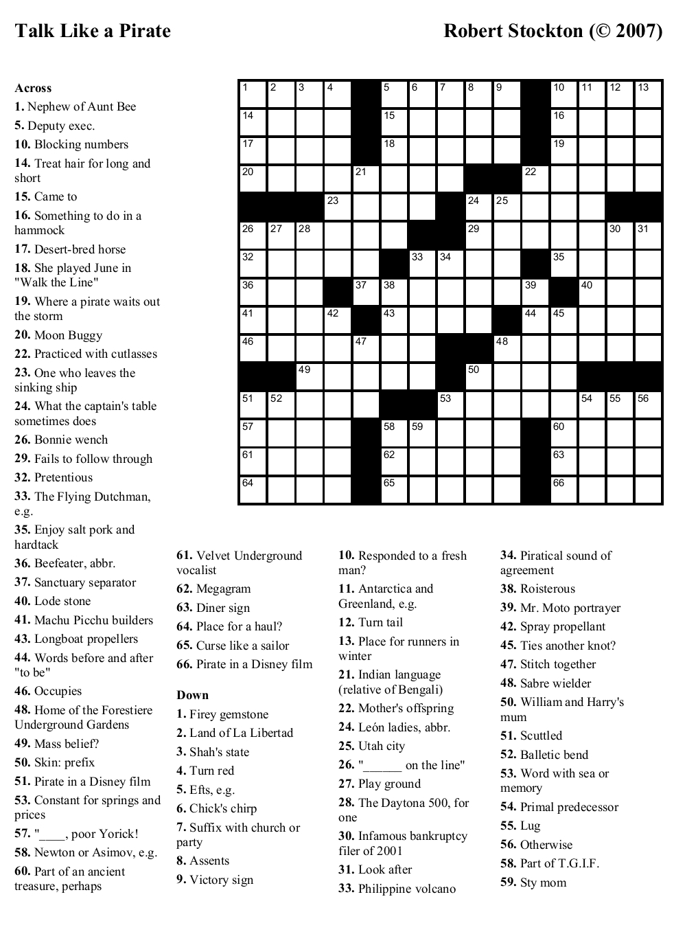 Beekeeper Crosswords - Printable Crosswords For 9 Year Olds