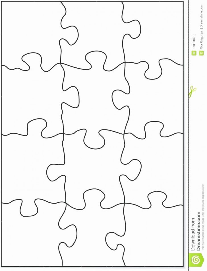 Printable 6 Piece Jigsaw Puzzle
