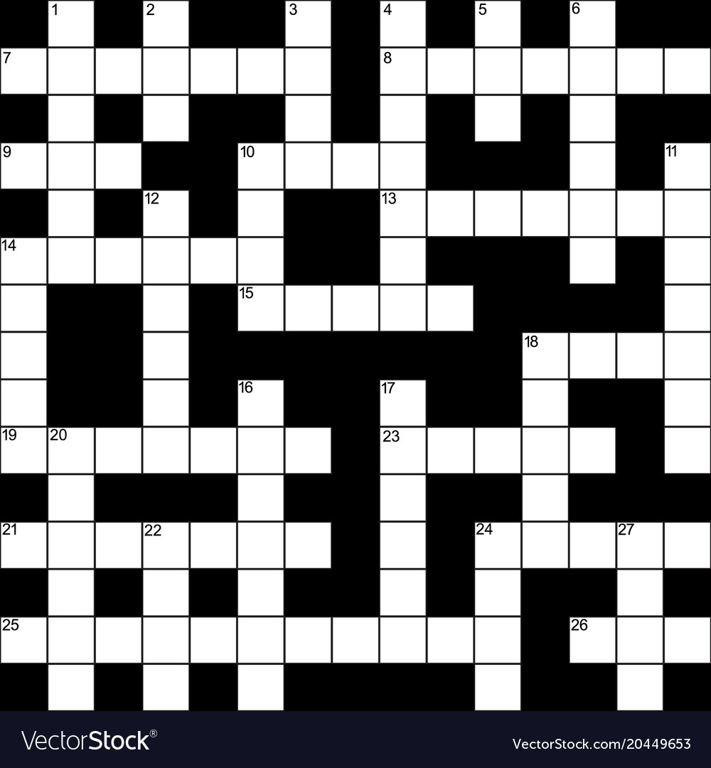 Blank Crossword Grid - Yapis.sticken.co - Printable Crossword Puzzle Grid
