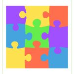 Blank Puzzle Piece Template   Free Single Puzzle Piece Images | Pdf   Printable Colored Puzzle Pieces