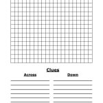 Blank Word Search | 4 Best Images Of Blank Word Search Puzzles   Printable Crossword Puzzle Grid