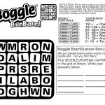 Boggle Word Game Free | K5 Worksheets | Educative Puzzle For Kids   Printable Boggle Puzzles