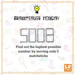 Brainteaser   The Matchstick Puzzle   Logicroots   Printable Matchstick Puzzles