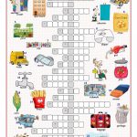British/american English Crossword Puzzle Worksheet   Free Esl   Worksheet English Puzzle