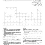 Bugs Crossword Puzzle Template | Templates At Allbusinesstemplates   Printable Crossword Puzzle Template