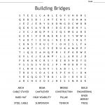 Building Bridges Word Search   Wordmint   Printable Bridges Puzzles