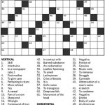 Can You Solve The Star's First Ever Crossword Puzzle From 1924   Printable Crossword Puzzles Toronto Star