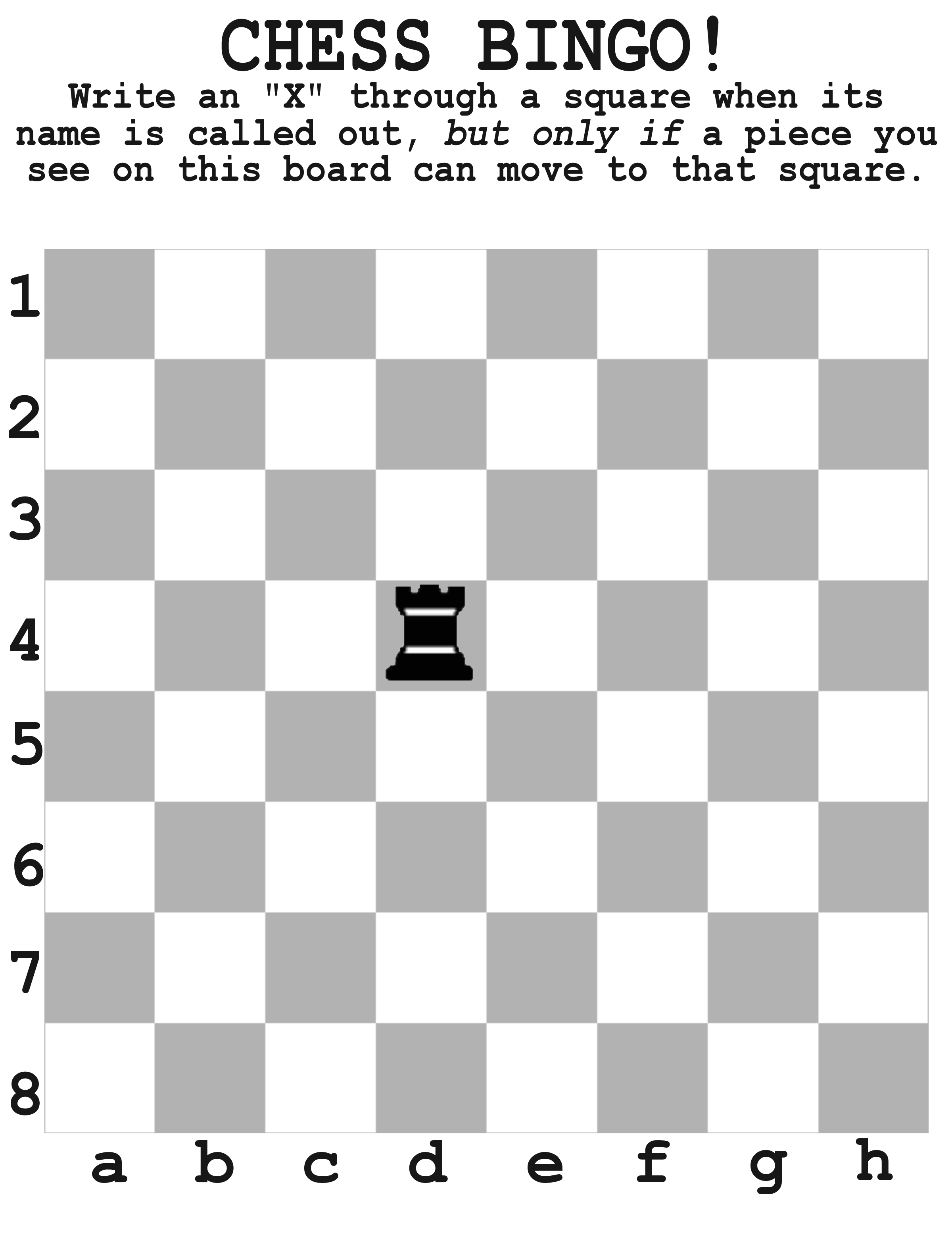 Fun Introduction To Chess For Kids Printables For The Whole Family