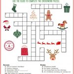 Christmas Crossword Puzzle Printable   Thrifty Momma's Tips | Free   First Grade Crossword Puzzles Printable