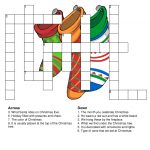 Christmas Crossword Puzzles   Best Coloring Pages For Kids   Holiday Crossword Puzzles Printable