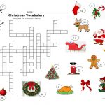 Christmas Crossword Worksheet   Free Esl Printable Worksheets Made   Free Printable Xmas Crossword