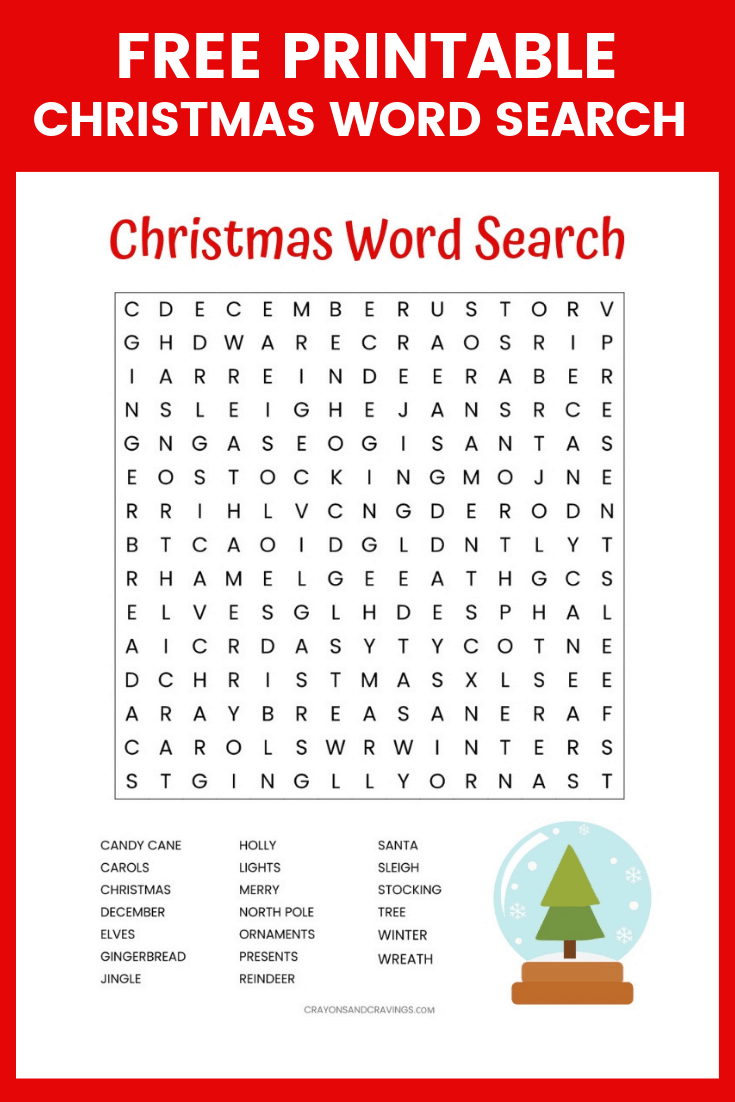 Free Printable Christmas Crossword Puzzles For Adults - Printable