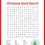 Christmas Word Search Free Printable For Kids Or Adults   Free   Printable Christmas Puzzles For Adults