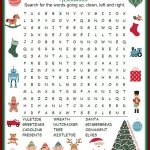 Christmas Word Search Free Printable For Kids Or Adults   Free   Printable Holiday Puzzles For Adults