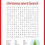 Christmas Word Search Free Printable For Kids Or Adults   Printable Christmas Word Puzzle