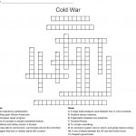 Cold War Crossword   Wordmint   1950S Crossword Puzzle Printable