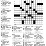 Collection Of Usa Today Crossword Puzzle Printable (31+ Images In   Printable Puzzles.usatoday.com