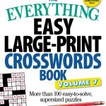 Coloring ~ Large Print Crosswords Coloring Dailythomas Joseph   Printable Crosswords By Thomas Joseph