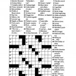 Coloring ~ Large Print Crosswords Coloring Dailythomas Joseph   Thomas Joseph Crossword Printable Version