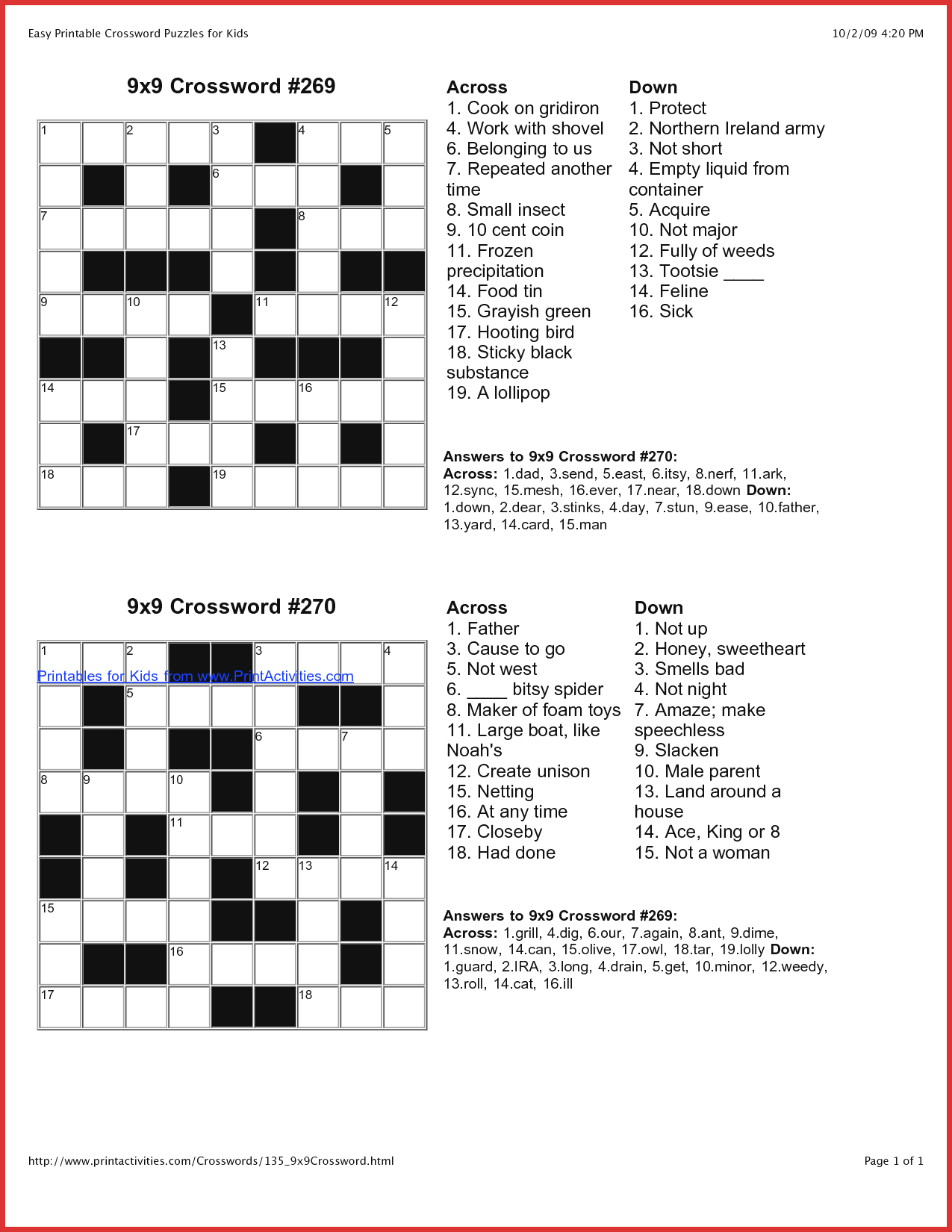 Coloring ~ Splendi Large Print Crossword Puzzles Photo Inspirations - Printable Crossword Puzzle Pdf