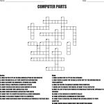 Computer Parts Crossword   Wordmint   Printable Computer Crossword Puzzles With Answers