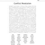 Conflict Resolution Word Search   Wordmint   Printable Conflict Resolution Crossword Puzzle