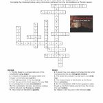 Constellations And Planets Crossword: One Of The Activities That   Printable Computer Crossword Puzzles With Answers