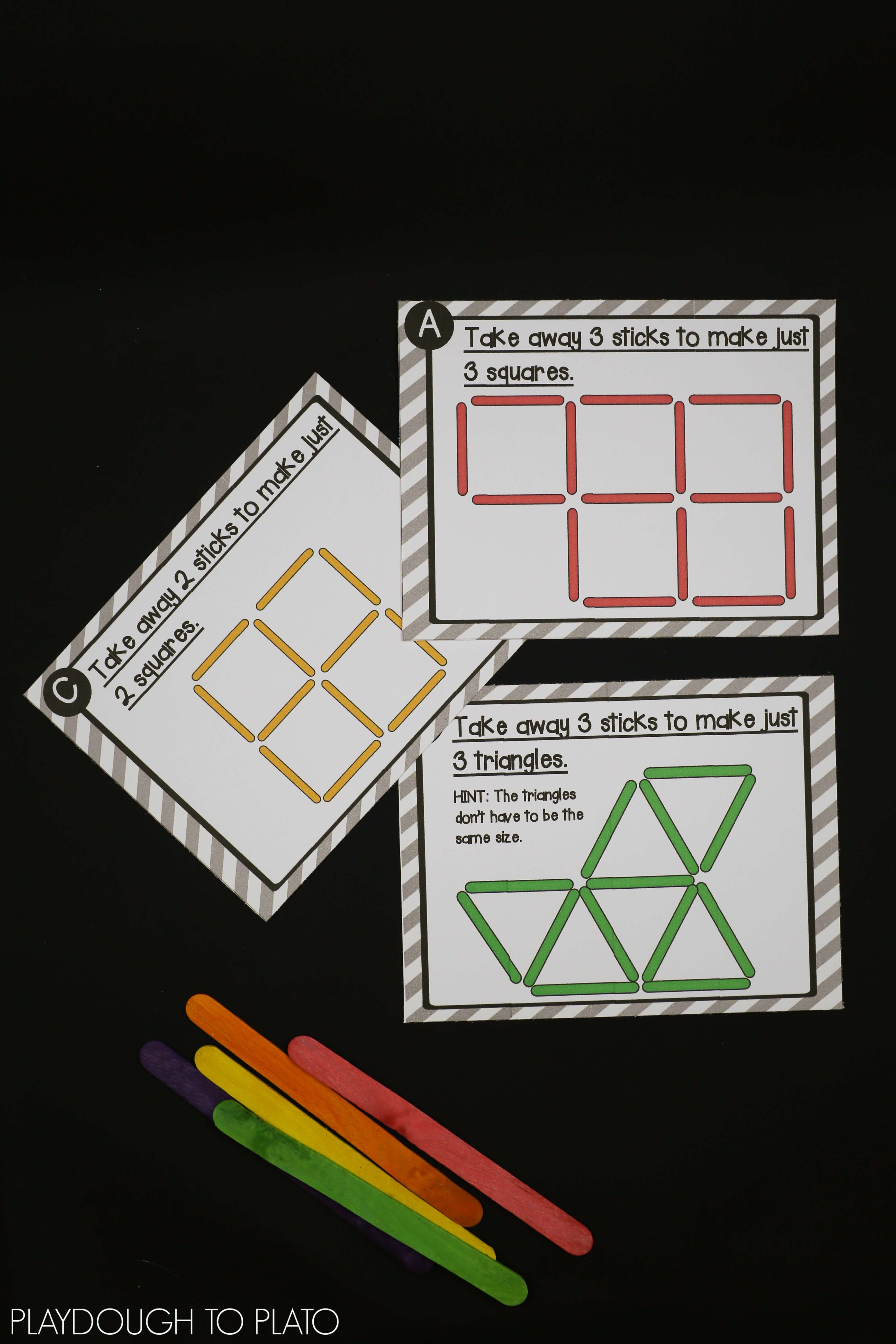 Craft Stick Puzzles | Makerspace | Craft Stick Crafts, Stem - Printable Matchstick Puzzles