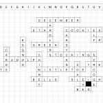 Create An Alzheimer's Friendly Crossword Puzzle | Adventures Of A   1950S Crossword Puzzle Printable