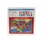 Creative Teaching Materials Ctm1022 States & Capitals Jumbo Floor   Printable Floor Puzzle