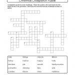 Crosspatch Xmas Printable Puzzle. Support Vocab Development And   Printable Vocabulary Crossword Puzzles
