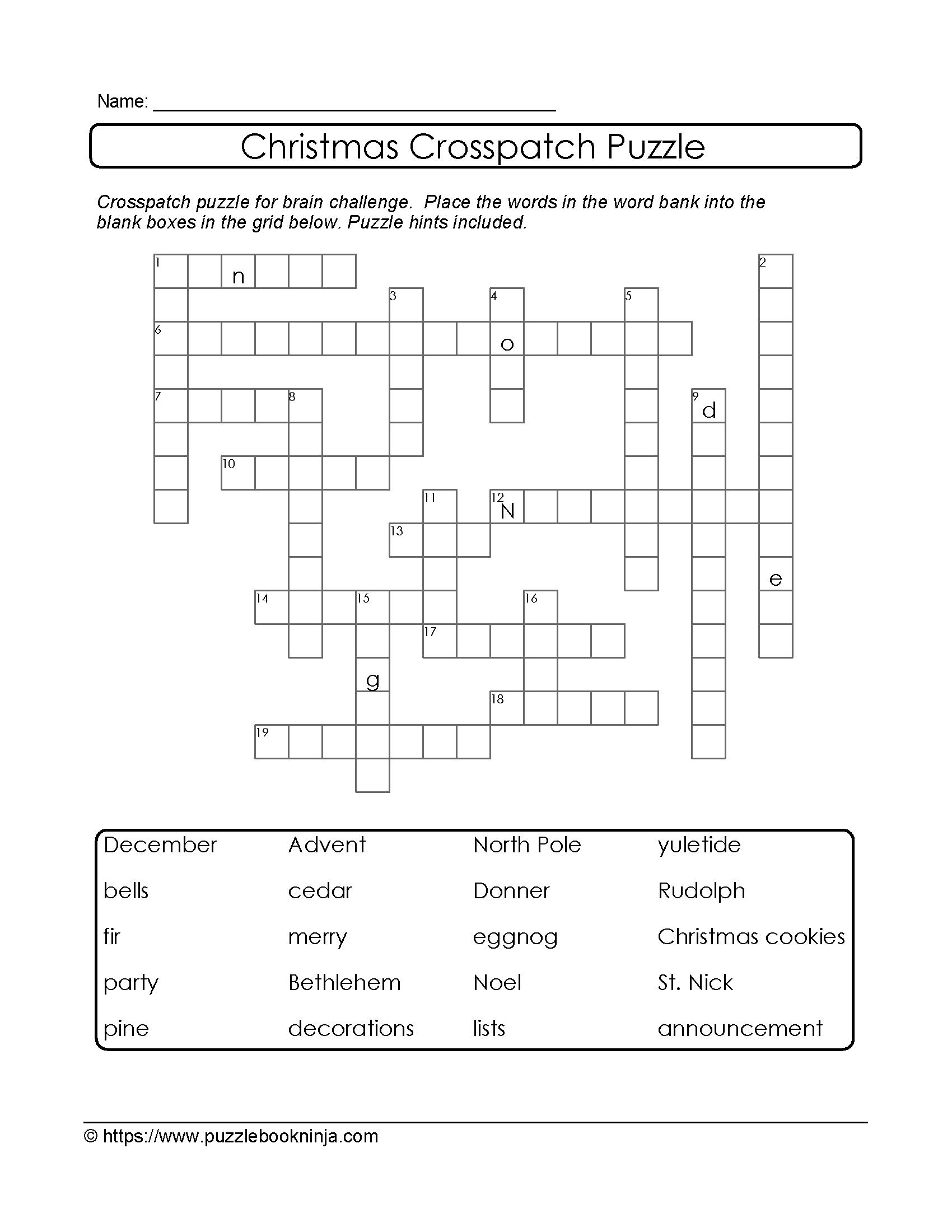 printable vocabulary puzzles printable crossword puzzles