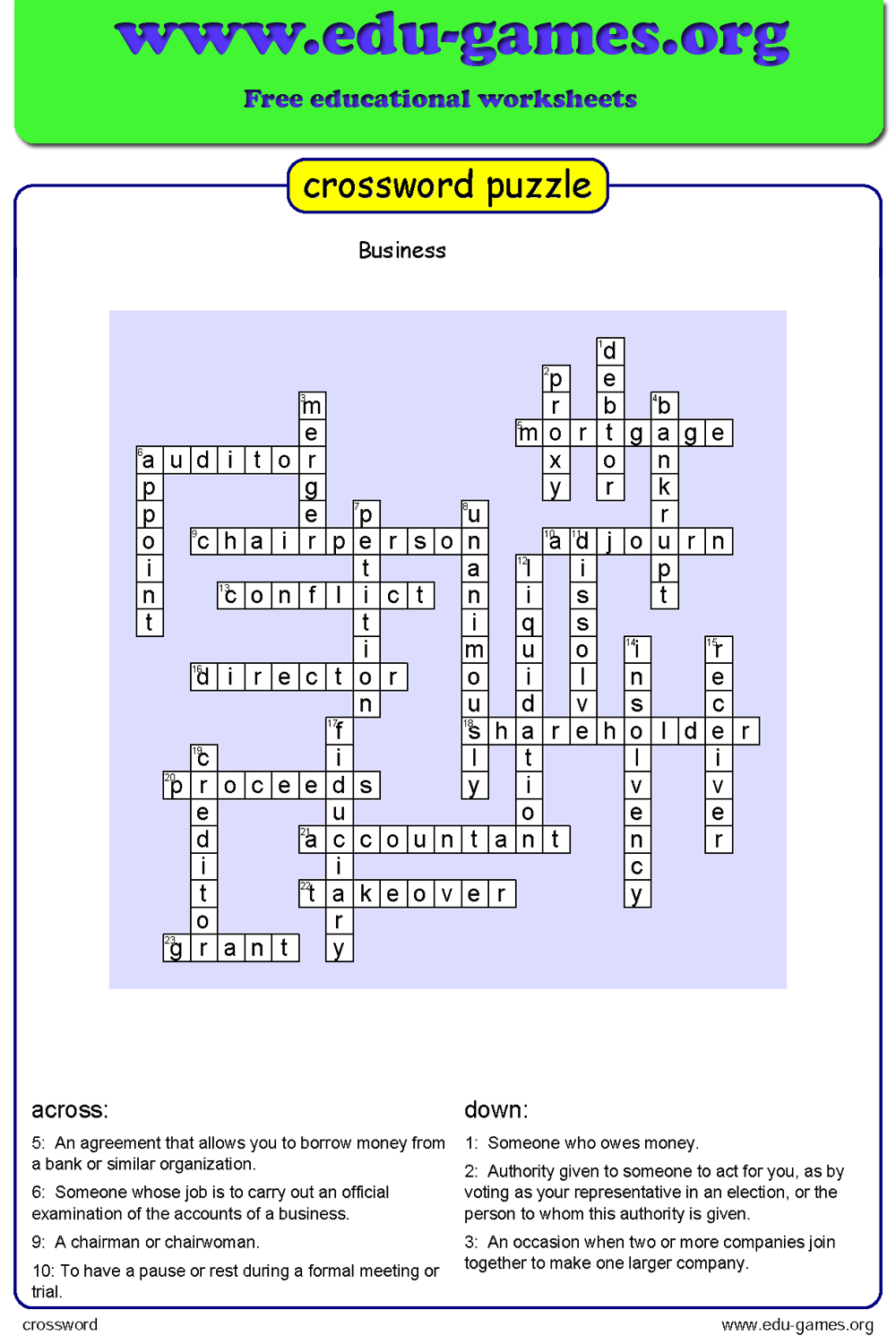 Crossword Maker - Free Printable Worksheets - Crossword Maker Free - Free Printable Reading Crossword Puzzles
