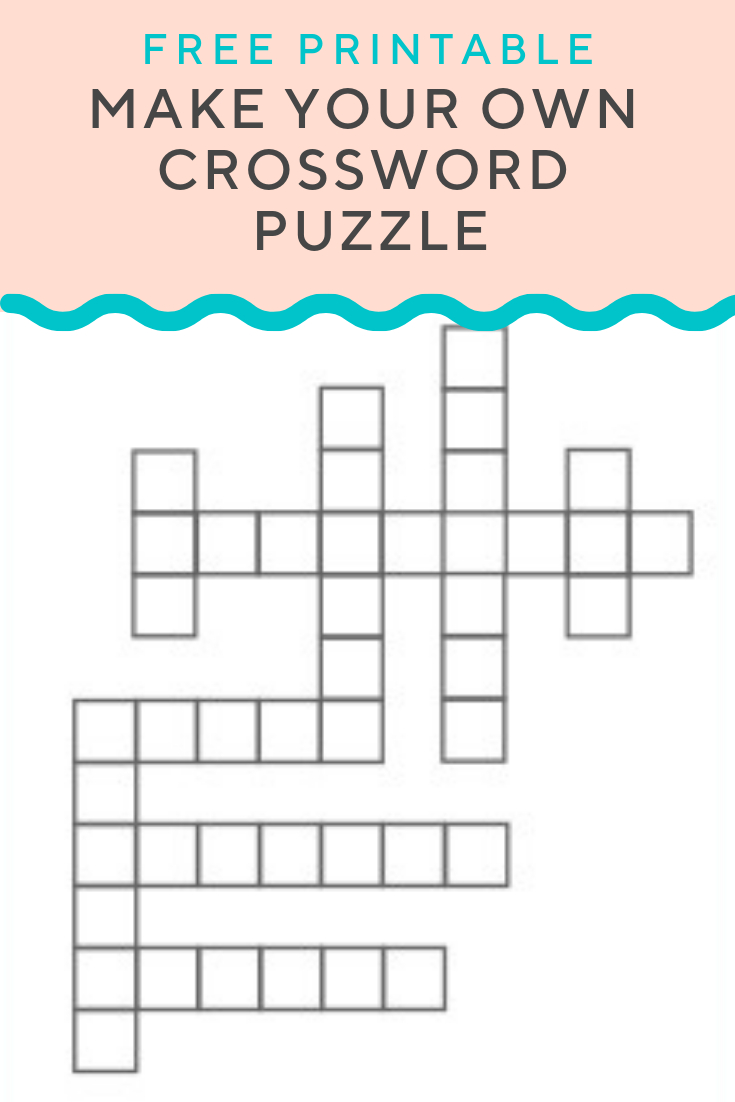 Crossword Puzzle Generator | Create And Print Fully Customizable - Printable Puzzle Generator