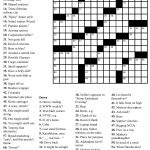 Crossword Puzzle Maker And Printable Crosswords Onlyagame   Free   Crossword Puzzle And Answers Printable