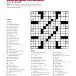 Crossword Puzzle Maker For Free Printable Crosswords Usa Today   Crossword Puzzle Maker That Is Printable
