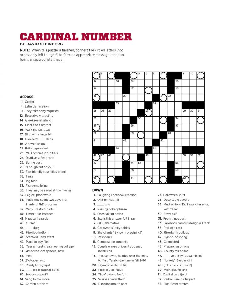 Printable Crossword Puzzle Creator