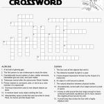 Crossword Puzzle Printable Template Crosswords Lovely   Outer Space   Printable Crossword Word Search