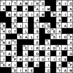 Crossword Puzzle: Sleep Medicine Themed Clues (January 2018)   Sleep   Printable Crossword Puzzles January 2018