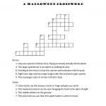 Crossword Puzzles For 5Th Graders | Activity Shelter   Printable Crossword Puzzles For Grade 7