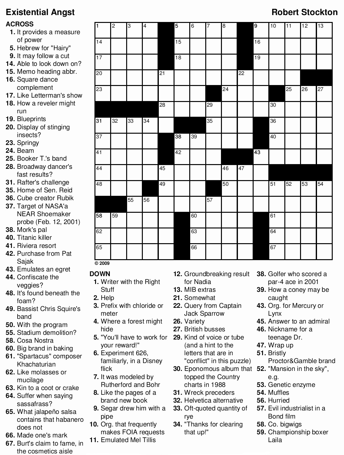 Crossword Puzzles For Adults - Best Coloring Pages For Kids - Printable Crossword Adults