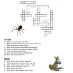 Crossword Puzzles Kids Animal | Work It | Crossword, Puzzle   Printable Crossword Puzzle Animals