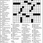 Crossword Puzzles Printable Large Crosswords ~ Themarketonholly   Large Print Crossword Puzzles Printable