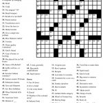 Crosswords Crossword Puzzle Printable For ~ Themarketonholly   Free   Printable Word Crossword
