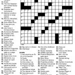 Crosswords Crossword Puzzle To Print Canyoufeelit ~ Themarketonholly   Easy Printable Crossword Puzzles Large Print