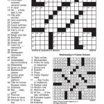 Crosswords, October 20, 2016 | Crosswords | Redandblack   Printable Commuter Crossword Puzzles