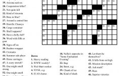 Crosswords Onlyagame Large Printable Crossword Puzzle – Printable Crossword Puzzle Template