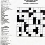 Crosswords Printable Crossword Puzzles For Middle School Puzzle   Printable Crossword Puzzle For High School Students